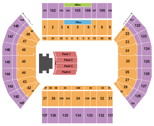 Lavell Edwards Stadium Jonas Brothers Seating Chart